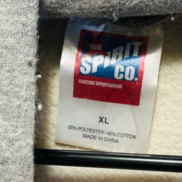 Immaculate Conception HS Cross Country Sweatshirt Men's XL  Our Spirit Co Grey - Picture 3 of 4